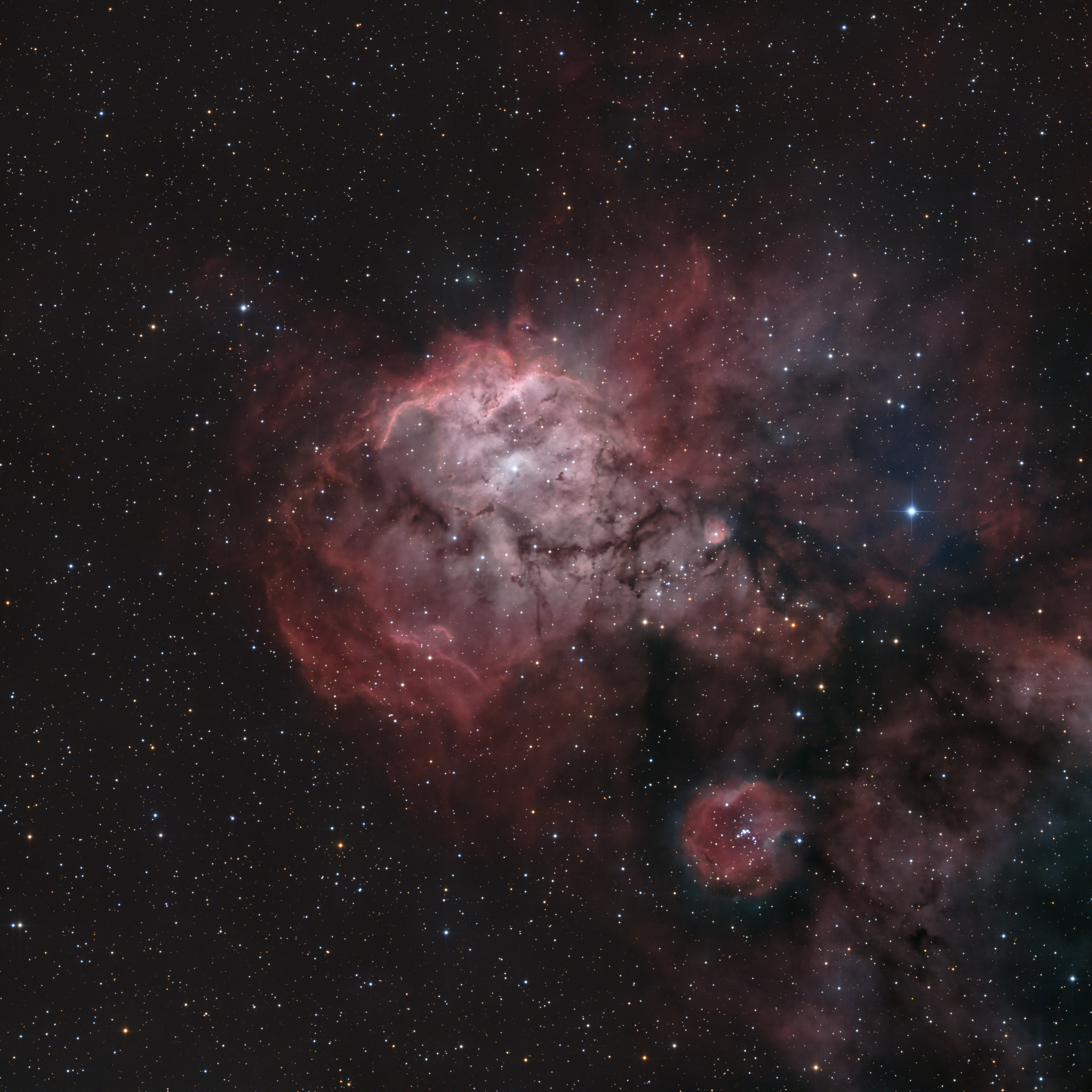 NGC2467 CHI-1-CCD Skull and